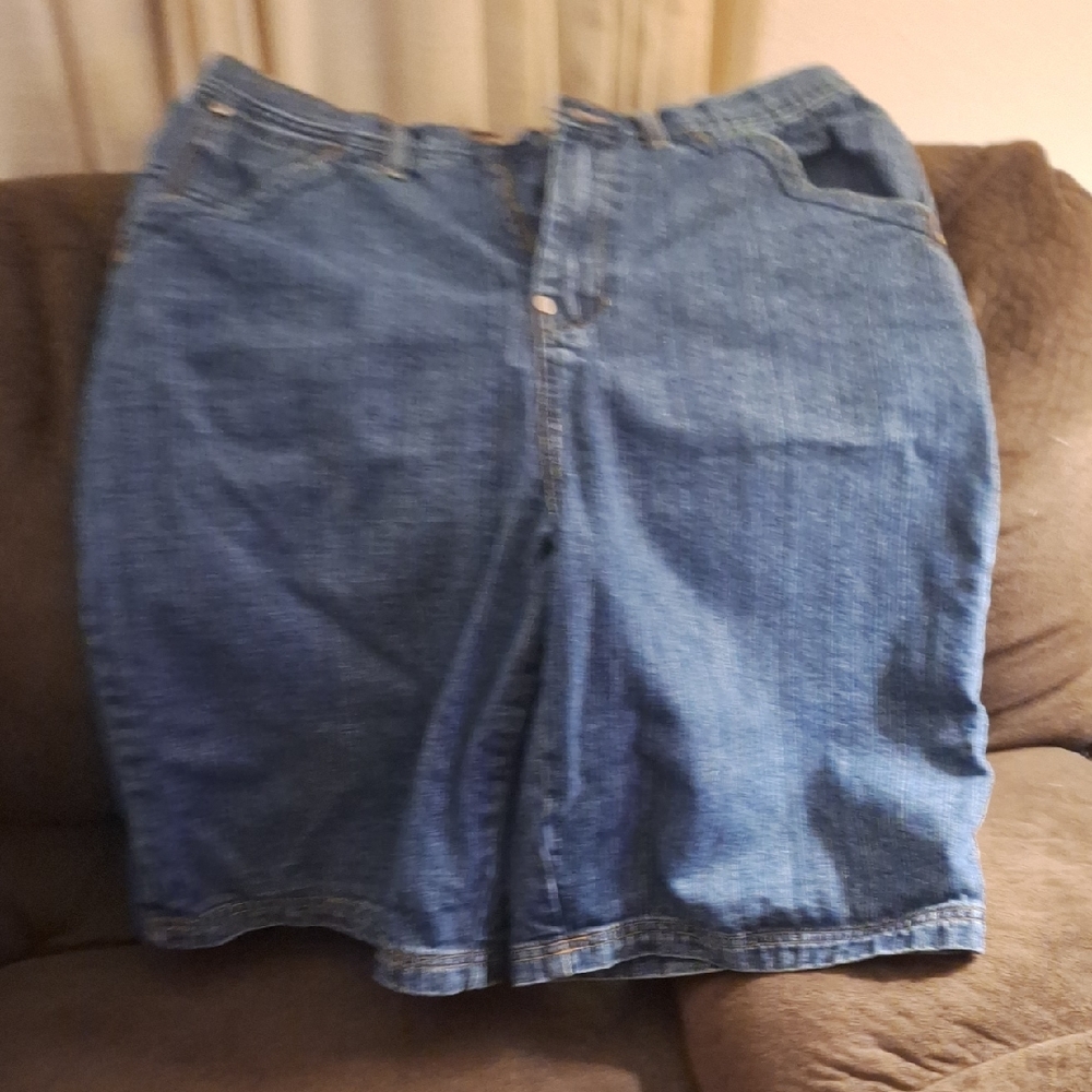 Men's Blue Denim Shorts